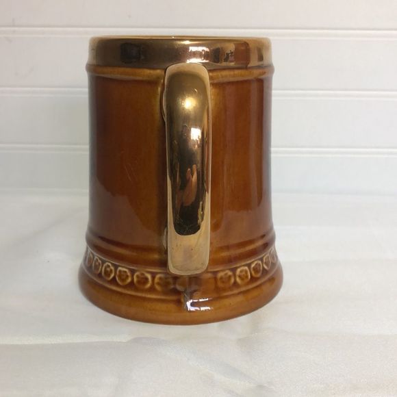 🔴 2 for $25 Vintage LORD NELSON POTTERY Cartoon Mug/Beer Mug, Bar Ware - Picture 2 of 5